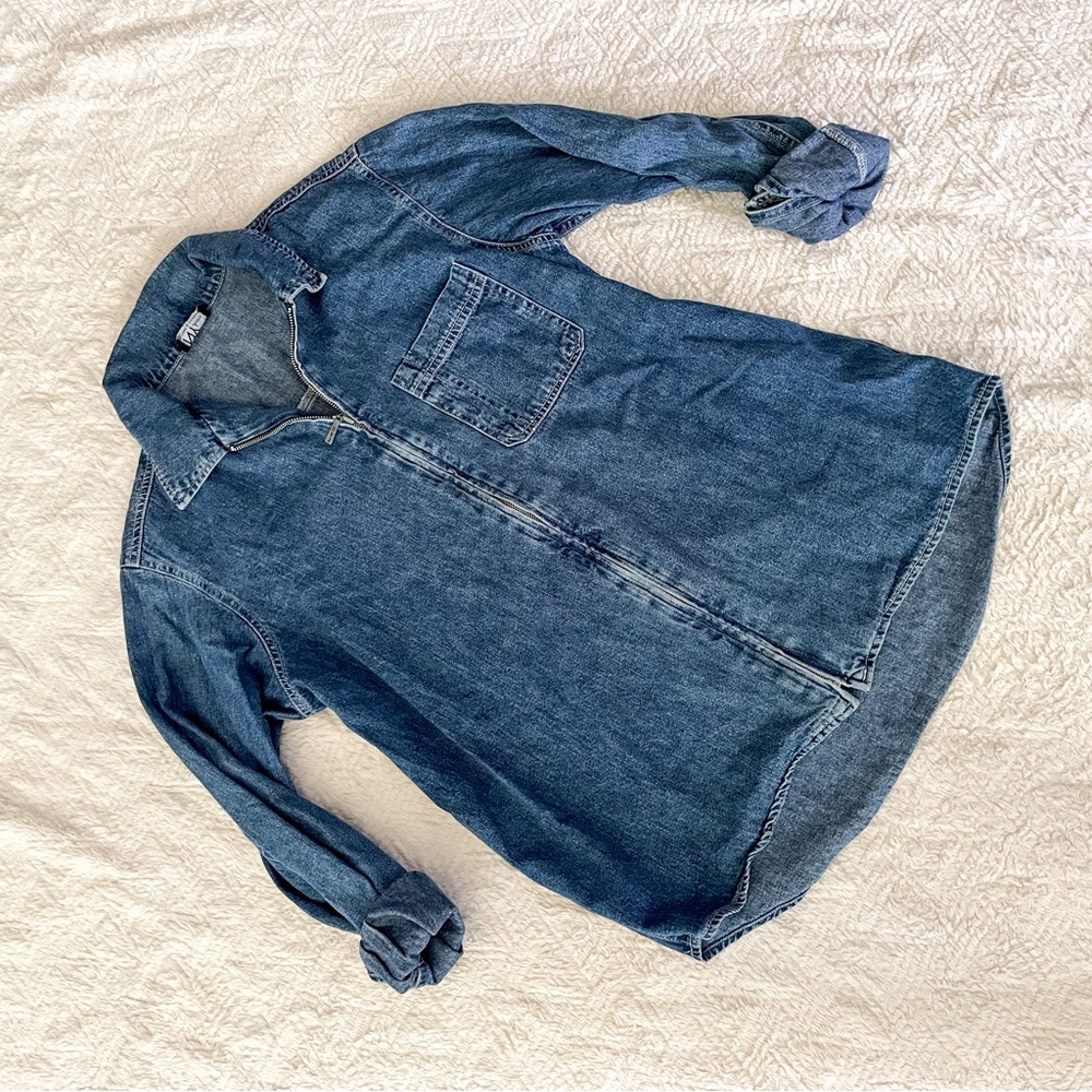 Denim Shacket